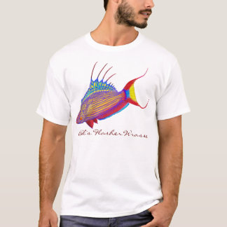 Bell's Flasher Wrasse Reef Fish T-Shirt