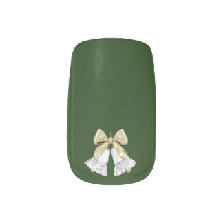 Bells Green Minx Nail Art Decals