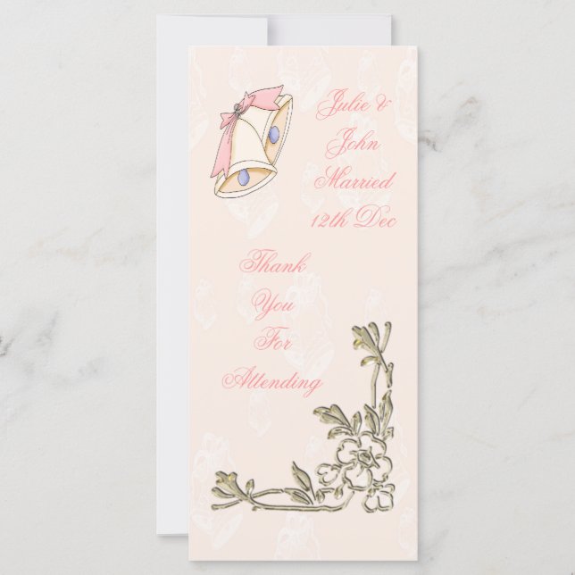 Bells wedding (Front)