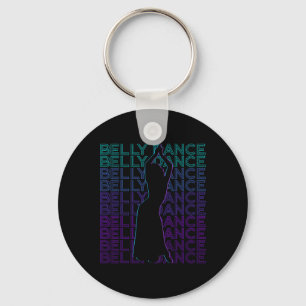 Belly Dance Belly Dancer Retro Belly Dancing Keychain