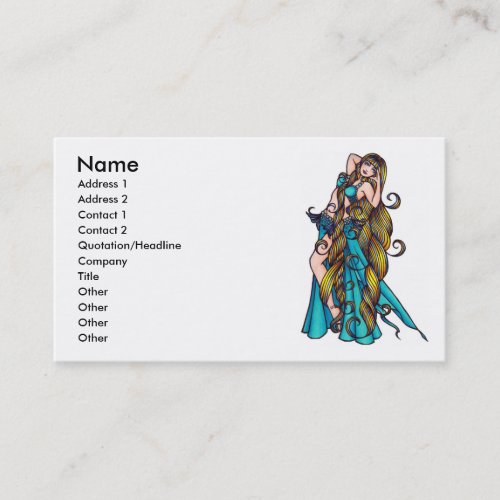 Belly Dance Business Cards