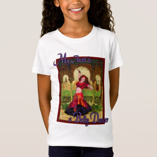 Belly Dance t-shirt - Aunt (Front)