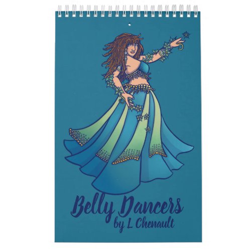Belly Dancer art  Calendar