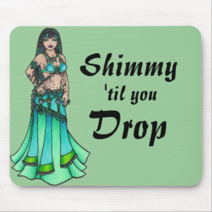 Belly Dancer art Mouse Pad