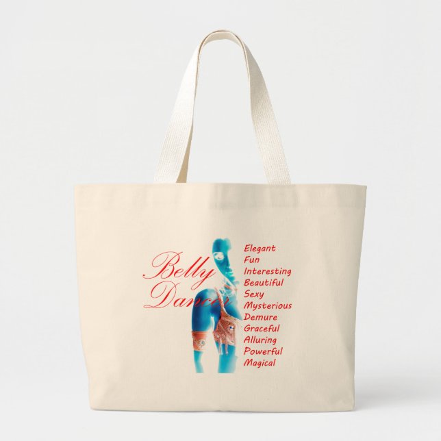 Belly Dancer - Attributes - Large Tote (Front)