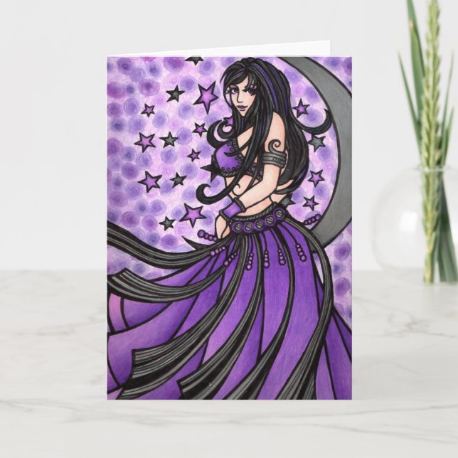 Belly Dancer Birthday Cards (Front)