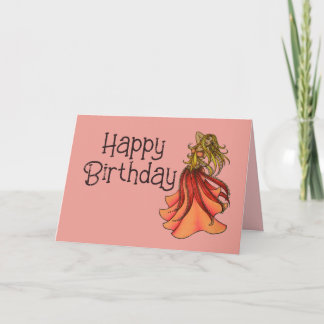 Belly Dancer Birthday Cards