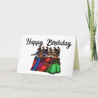 Belly Dancer Birthday Cards