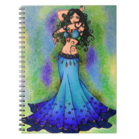 Belly Dancer Birthday Cards