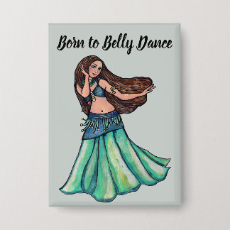 Belly Dancer Button