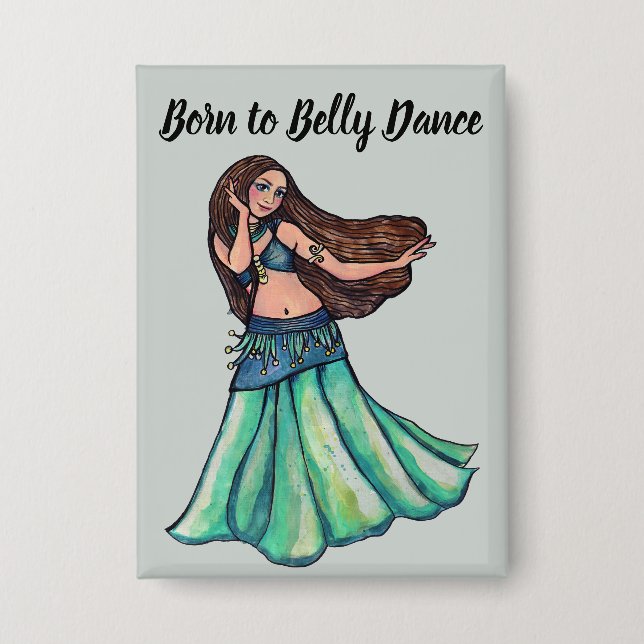 Belly Dancer                                       Button (Front)
