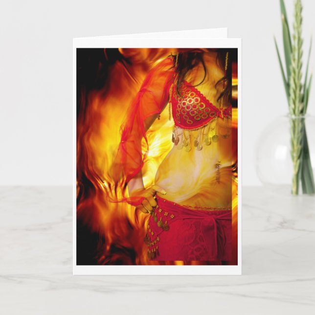 Belly Dancer Card (Front)