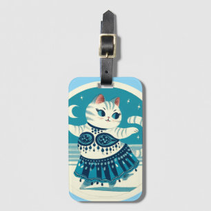 Belly Dancer Cat                                   Luggage Tag