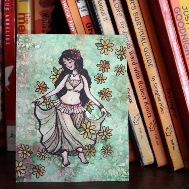 Belly Dancer Goddess                               Postcard (Creator Uploaded)