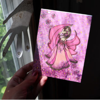 Belly Dancer Goddess Postcard