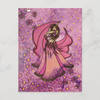Belly Dancer Goddess Postcard