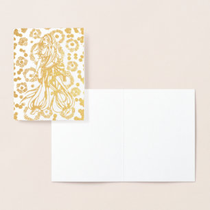 Belly Dancer Gold Foil Card