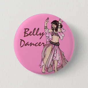 Belly Dancer Habibi Button