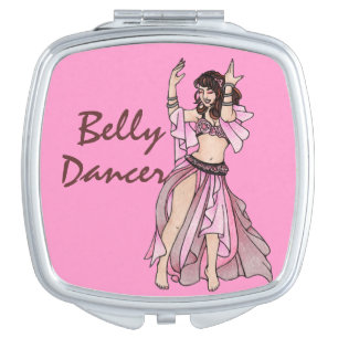 Belly Dancer Habibi Compact Mirror