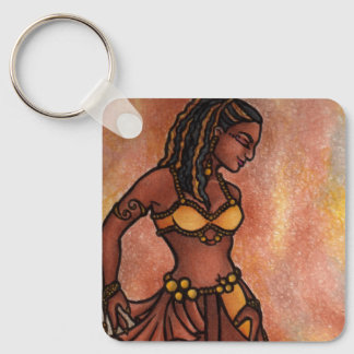 Belly Dancer Keychain