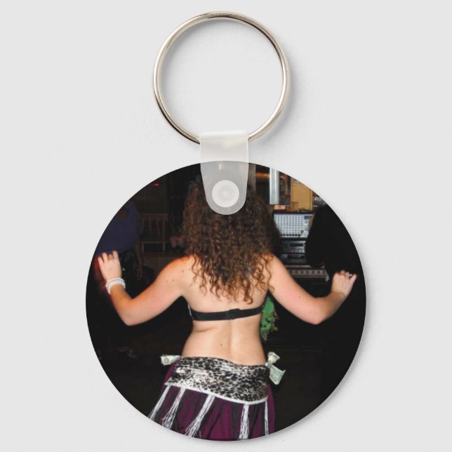 Belly Dancer Keychain (Front)