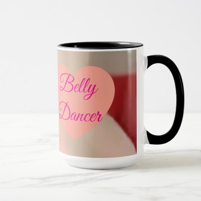 belly dancer mug (Right)