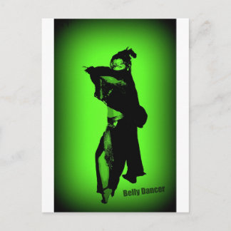 Belly Dancer Postcard