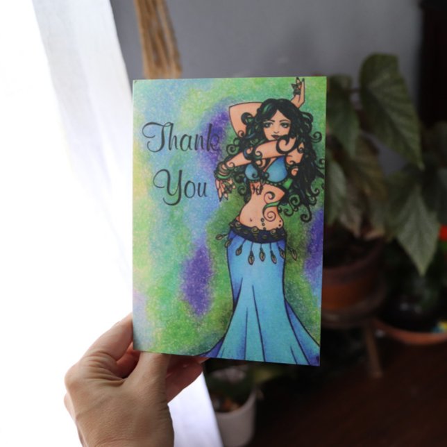 Belly Dancer Thank You Cards (Creator Uploaded)