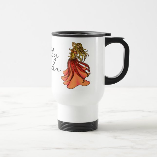 Belly Dancer Travel Mug (Right)
