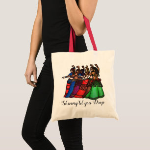 Belly Dancer Troupe Tote Bag