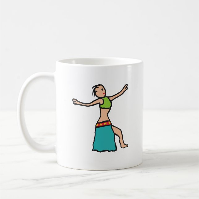 Belly Dancing Coffee Mug (Left)