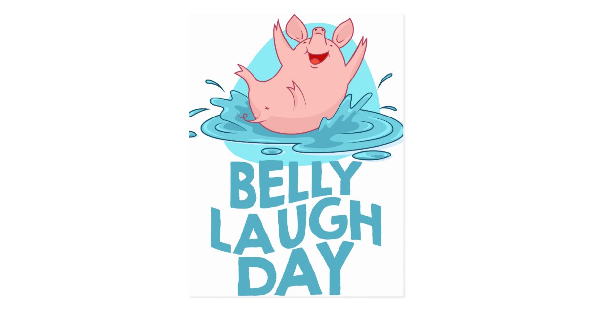 Belly Laugh Day Appreciation Day Postcard