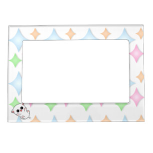 Belly Rub Time Kitten Magnetic Frame