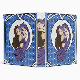 Bellydance Nouveau 3 Ring Binder