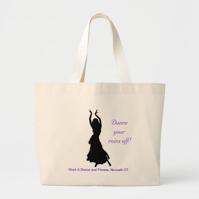 Bellydance Tote Bag (Front)