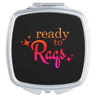 Bellydancer / Raqs Sharqi Compact Gig Bag Mirror