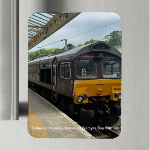 Belmond Royal Scotsman at Wemyss Bay Station on a Magnet