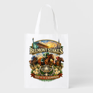 Belmont Stakes Grocery Bag