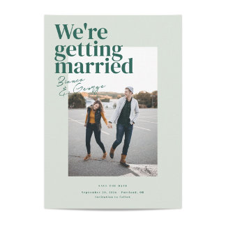 Belmont Wedding Save the Date Invitation
