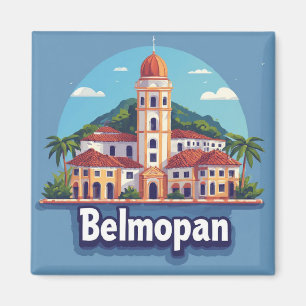 Belmopan Belize Travel Keepsake For City Souvenir Magnet