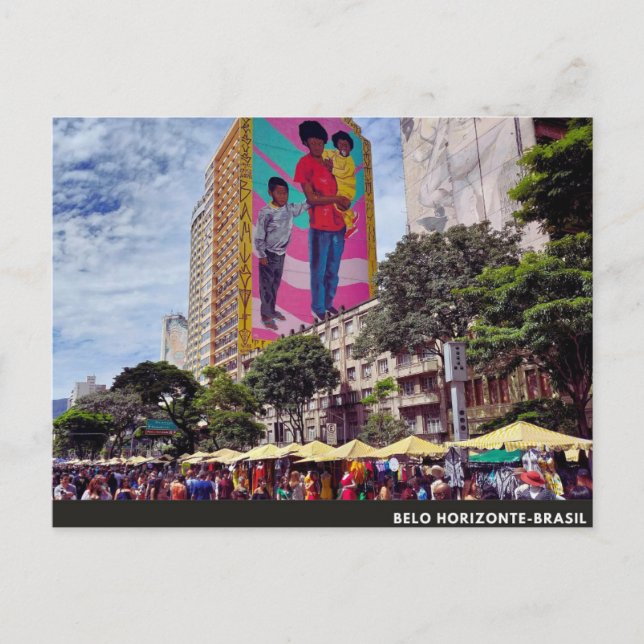 Belo horizonte- Brasil  Postcard (Front)
