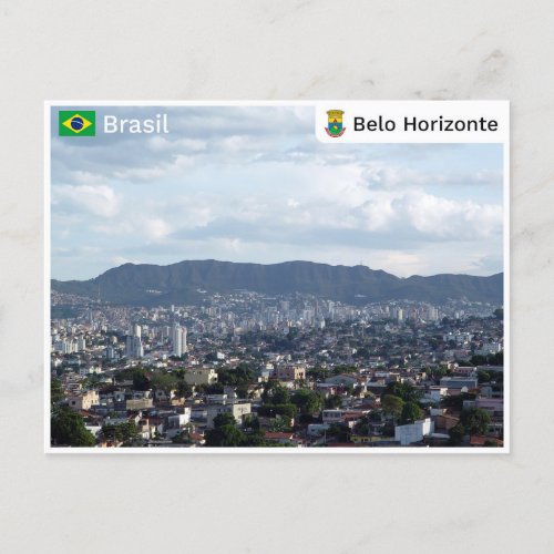 Belo Horizonte _ Brazil Postcard