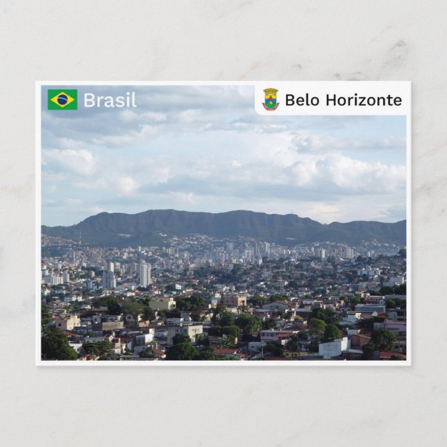 Belo Horizonte - Brazil Postcard (Front)