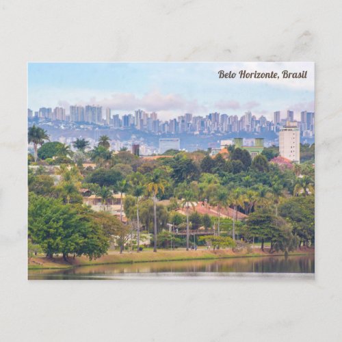 Belo Horizonte Minas Gerais Brasil Postcard