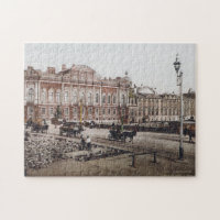 Beloosesky Palace and Anichkov Bridge France Jigsaw Puzzle