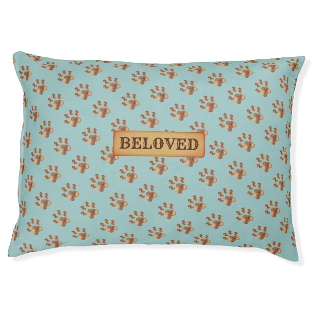 Beloved Beautiful Paws Pet Bed (Front)