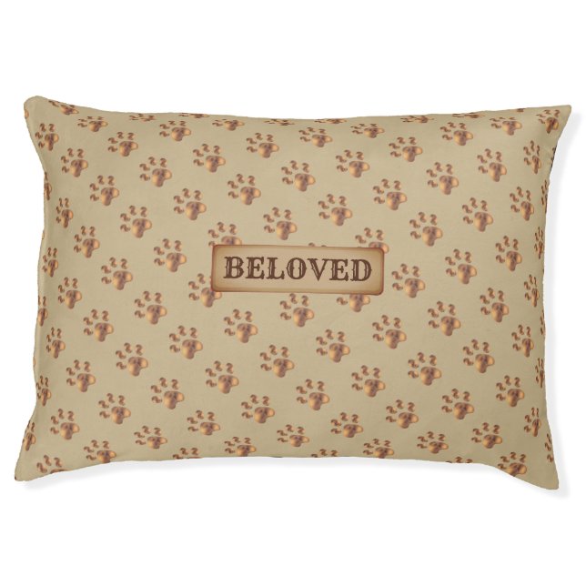 Beloved Beautiful Paws Pet Bed (Front)
