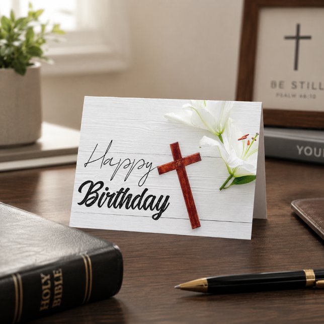 Beloved Bible Verse Rugged Cross Christian    Card (Creator Uploaded)