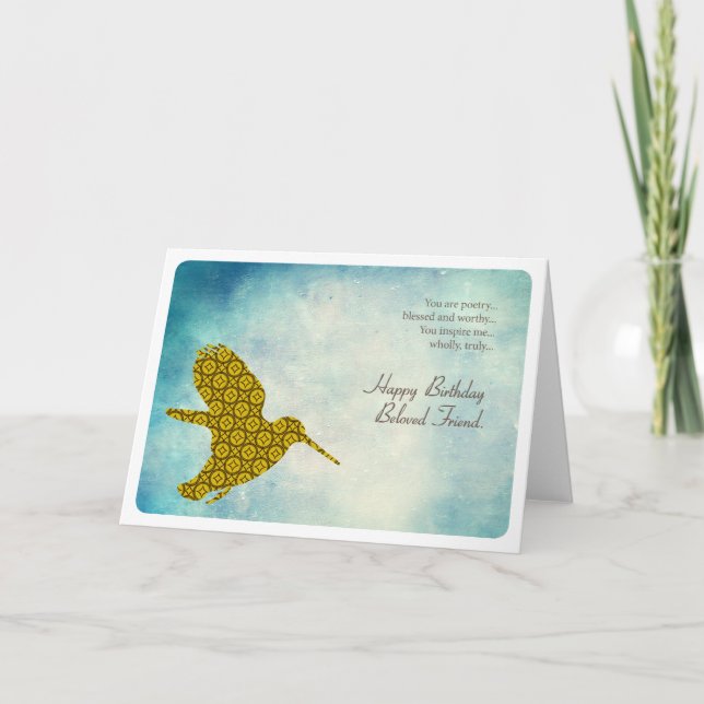 Beloved Birthday Card (Front)