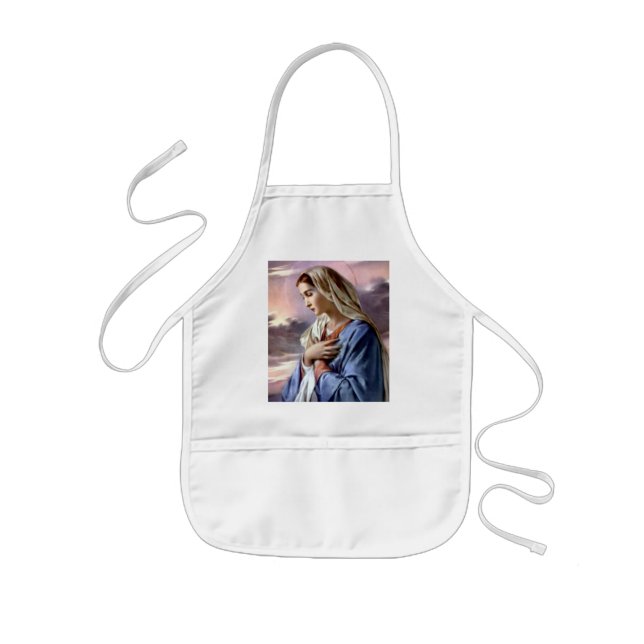 Beloved Blessed Virgin Mary Kids' Apron (Front)